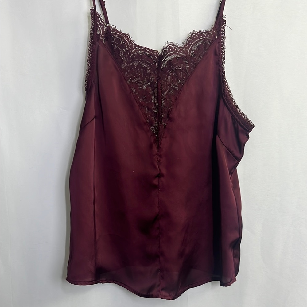 Streetwear Society Burgundy Lace Camisole